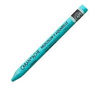 Caran d'Ache NEOCOLOR II 191 Turquoise Green/Turquoise Green (7500.191) / Pastel 10 Pieces (1 Pack) / Made of Water-soluble Wax/for Paper Cardboard Glass Wood Leather Fabric Stone