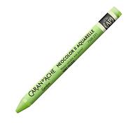 Caran d'Ache NEOCOLOR II 231 Lime Green/Lime Green (7500.231) / Pastel 10 Pieces (Pack of 1) / Made of Water-soluble Wax/for Paper Cardboard Glass Wood Leather Fabric Stone