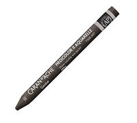 Caran d'Ache NEOCOLOR II 407 SEPIA/SEPIA (7500.407) / Pastel 10 Pieces (Pack of 1) / Made of Water-soluble Wax/for Paper Cardboard Glass Wood Leather Fabric Stone