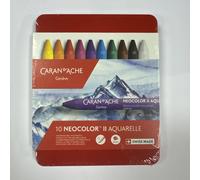 Caran D'Ache NeoColor II Water Soluble Wax Pastel Set 10/Pk-