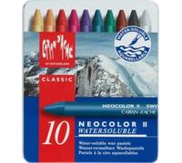 Caran D'Ache NeoColor II Water Soluble Wax Pastel Set 10/Pk-