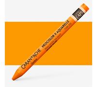 Caran Dache NEOCOLOR II : Artists Watercolour Crayons : FAST ORANGE