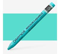 Caran D'Ache Neocolor II Watersoluble Wax Oil Pastel - Single - TURQUOISE GREEN