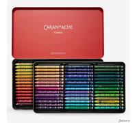 Caran Dache Neocolor II Watersoluble Wax Oil Crayon Pastels Art Sketch Set of 84