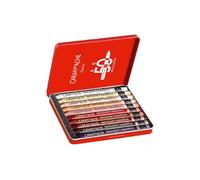 Caran d'Ache NEOCOLOR II Watercolour Pastel Set, 10 Pens, Portrait Edition 50th Anniversary, Water Soluble