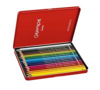 Caran d'Ache Pablo Artists Quality Permanent Colour Pencil Tin (Pack of 18)
