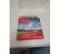 Caran d'Ache Prismalo Colour Pencil 18 Tin Set Aquarelle Watercolour Artist New