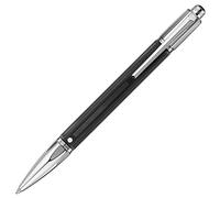 Caran d'Ache Silver Plated Varius Ballpoint Pen - Rubracer
