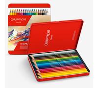 Caran d'Ache : Supracolor Soft : Watersoluble Pencil : Metal Tin Set of 18