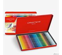 Caran d'Ache Supracolor Soft Watersoluble Pencils Cedar 30 Set Metal Tin Art ...