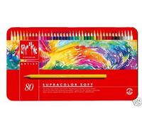 Caran D'ache Supracolor Watercolour Pencil 80 Colour Tin
