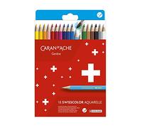 Caran d'Ache Swisscolor 1285.818 Water-Soluble Colouring Pencils in Box