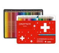 Caran D'ache 1285.730 Swisscolor Colour Pencils in Metal Box (Pack of 30)