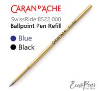 Caran D'ache SwissRide Ballpoint Pen Refill Black / Blue - Medium