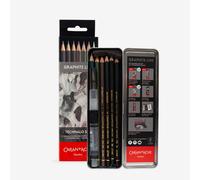 Caran d'Ache : Technalo : Watersoluble Graphite Pencil : Metal Set of 7