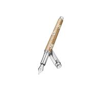 Caran d'Ache Varius Edelweiss Fountain pen, silver/rhodium plated, nib M