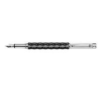 Caran d'Ache Varius Medium Fountain Pen - Ceramic Black