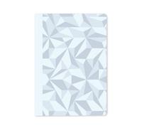 Carand'Ache Caran D'ache Alpine Frost Notebook A5 - Polar Blue Hard Cover, 120 Lined Pages, Premium Swiss Writing Journal