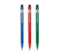 Carand'Ache Caran D'ache Junior 5" Fixpencil 2mm Clutch Pencils Assorted Colours (Red, Green, Blue)