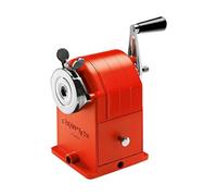 Carand'Ache Caran D'ache Metal Crank Desk-Top Pencil Sharpener Red - For Round & Hexagonal Pencils (4-10mm Diameter)