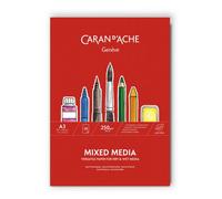 Carand'Ache Caran D'ache Mixed Media 20 Sheets A3 297X420mm - 250Gsm Acid-Free Paper Pad