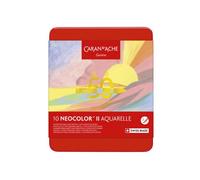 Carand'Ache Caran D'ache Neocolor Ii Aquarelle Pastels - 50 Years Special Edition Set Of 10 Assorted Pastel Colours
