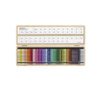Carand'Ache Caran D'ache Neocolor Ii Aquarelle Pastels - 50 Years Special Edition Set Of 50 Assorted Colours In Wooden Box