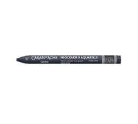 Carand'Ache Caran D'ache Neocolor Ii Water Soluble Wax Pastels - Artist Crayon Colour - (008 Greyish Black)