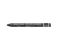 Carand'Ache Caran D'ache Neocolor Ii Water Soluble Wax Pastels - Artist Crayon Colour - (409 Charcoal Grey)