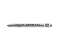 Carand'Ache Caran D'ache Neocolor Ii Water Soluble Wax Pastels - Artist Crayon Colour - (498 Silver)