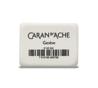 Carand'Ache Caran D'ache Pencil Eraser White - Small, Phthalate-Free For School & Office Use