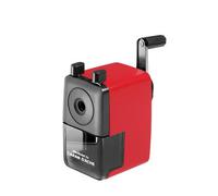 Carand'Ache Caran D'ache Plastic Crank Desk-Top Pencil Sharpener Red - For Round, Hexagonal & Triangular Pencils (4-8mm Diameter)