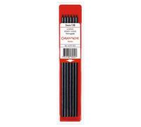 Caran d'Ache 6377.353 Technograph Graphite Leads 3 mm Case of 6 3B, Black