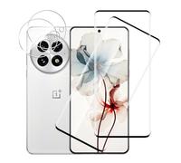 Carantee Pack of 2 + 2 Screen Protectors for Oneplus 13 5G, 3D No Bubbles Film with Camera Protection, Anti-Fingerprint Scratch-Resistant HD Screen Protector for Oneplus 13 Protective Glass