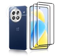 Carantee Pack of 2 + 2 Screen Protectors for Oneplus 13 5G Camera Screen Protector, 100% Touch Accuracy, Self-Healing Tempered Glass Screen Protector + Lens Film, 9H Scratch-Resistant, Bubble-Free