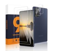 Carantee Pack of 2 + 2 Screen Protectors for Samsung Galaxy S20 FE 5G, 0.33 mm 2.5D Case Friendly 9H Hardness Crystal Clear HD Clear High Clarity Fingerprint ID Samsung S20 FE Protective Glass