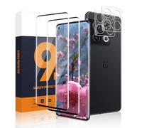 Carantee Pack of 2 + 2 Tempered Glass Screen Protectors for Oneplus 10 Pro 5G, 3D Fits Perfectly Free from Scratches Oneplus 10 Pro Screen Protector