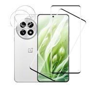 Carantee Pack of 2 + 2 Tempered Glass Screen Protectors for Oneplus 13 5G, 3D No Bubbles Film with Camera Protection, Anti-Fingerprint Scratch-Resistant Ultra Clear Screen Protector for Oneplus 13