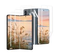 Carantee Pack of 2 + 2 TPU Screen Protectors for Samsung Galaxy Z Fold 4 5G, Ultra HD Anti-Oil Self-Healing Samsung Z Fold 4 Film, No Air Bubbles Anti-Scratch Easy to Fold Fold 4 Mobile Phone Film