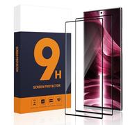 Carantee Pack of 2 3D Screen Protectors for Tempered Glass for Samsung Galaxy S24 Ultra 5G, Ultra Thin Anti-Bubble Screen Protector, Waterproof Tempered Glass Film Protective Glass for Samsung Galaxy