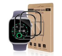 Carantee Pack of 2 Screen Protectors for Apple Watch Series 11 (46 mm), 0.15 mm TPU Scratch Protection Screen Film, 3D Full Protection Bubble-Free, Sensitive Touch, HD Clear Apple Watch 46 mm Screen