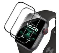 Carantee Pack of 2 Screen Protectors for Apple Watch Series 7/8/9 41 mm, HD Clear, Unbreakable, Scratch-Free, Bumper, Apple Watch 41 mm Film