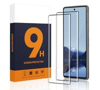 Carantee Pack of 2 Screen Protectors for Google Pixel 7 Pro 5G, 3D Anti-Scratch Tempered Glass Protection, Anti-Bubble, Anti-Dust, Ultra Clear, Google Pixel 7 Pro 5G Protective Glass Screen Protector