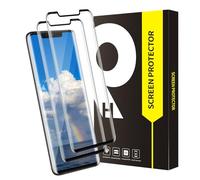 Carantee Pack of 2 Screen Protectors for Huawei Mate 20 Pro, 3D Curved Perfect Fit, Ultra Clear, Anti-Scratch, 9H Hardness, Mate 20 Pro Screen Protector, Anti-Fingerprint, Anti-Oil, Anti-Dust