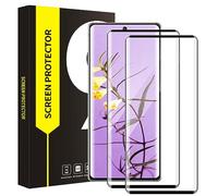 Carantee Pack of 2 Screen Protectors for Samsung Galaxy Note 20 5G, Anti-Bubble Protective Glass, 9H Hardness, Sensitive Touch, 3D Full Coverage, 0.33 mm HD Clear Samsung Note 20 Screen Protector