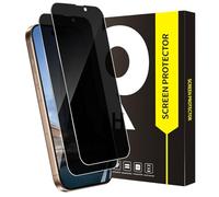 Carantee Pack of 2 Screen Protectors for Tempered Glass for iPhone 16 Pro Max, Privacy Protective Glass, 2.5D Round Edge, Perfect Fit, 16 Pro Max Privacy Film, Ultra Clear, High Sensitivity, Anti-Spy