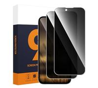 Carantee Pack of 2 Screen Protectors for Tempered Glass for iPhone 16e 5G Privacy Screen Protector, 9H Hardness Free from Scratches Unbreakable Ultra Clear Crystal Clear High Clarity iPhone 16e Screen