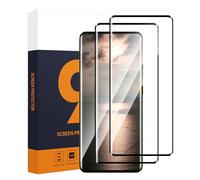 Carantee Pack of 2 Tempered Glass Screen Protector for Motorola Edge 60/60 Fusion/60 Pro 5G Screen Protector, 3D Full Coverage 9H Hardness High Clarity High Resolution Fingerprint ID Motorola Edge 60