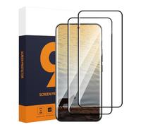 Carantee Pack of 2 Tempered Glass Screen Protectors for Honor 400 Pro 5G, 3D Full Coverage, Ultra Thin, Ultra Clear, Fingerprint ID 9H Hardness, Anti-Scratch, Drop-Resistant, Honor 400 Pro Screen