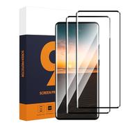 Carantee Pack of 2 Tempered Glass Screen Protectors for Motorola Edge 50 Pro/50 Ultra 5G Screen Protector, 3D 9H Hardness, Free from Scratches, Ultra Clear Fingerprint ID Screen Protector